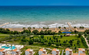 Panorama View of the Pareus Beach Resort